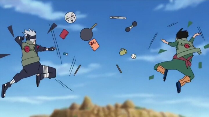 AIZO, tapi Kakashi dan Guy adu lari