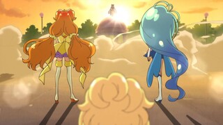 Part 2 Butler (Zetsuborg) vs Precures Go! Princess Precure Episode 15