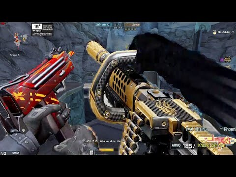 Crossfire Vietnam ( Đột Kích Việt Nam ) 2.0 : KAC Chainsaw Gold Phoenix - Hero Mode X - Zombie V4