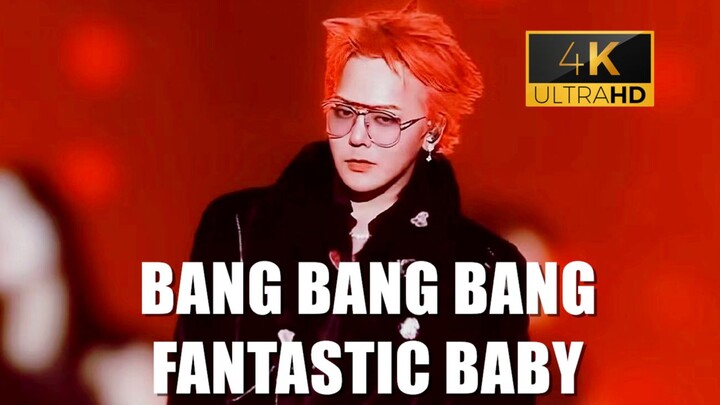 【4K Fan Cam】G-Dragon Live Footage: "BANG BANG BANG + FANTASTIC BABY" 2024 MAMA Stage