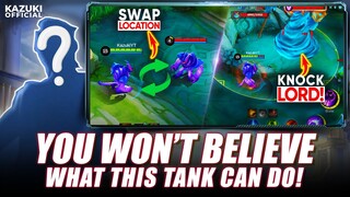 THIS NEW TANK CAN CC LORD OR TURTLE  AND CAN ALSO SWAP LOCATION WITH ENEMIES