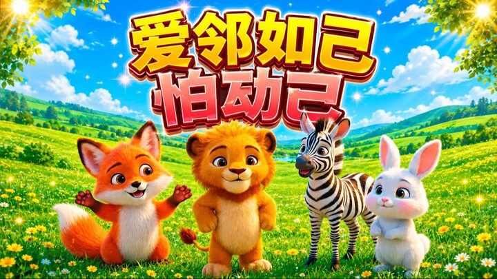 儿童福音歌曲｜学会爱与分享｜Love Your Neighbor