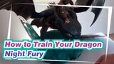[How to Train Your Dragon ] TAKA Night Fury| Pajangan Patung Resmi Ali