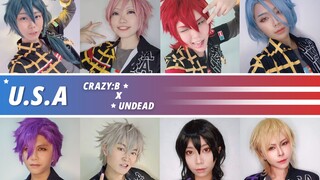 【偶像梦幻祭2/Crazy:B & UNDEAD】「U.S.A.」完整版 表演