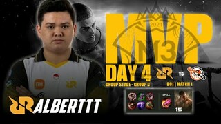 Gila 2X MANIAC | Best Moments Paquito RRQ Alberttt | MVP Day 4 Group D - M3 MLBB World Championship