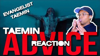 HE’S LITERAL ART! 😍 | TAEMIN 태민 'Advice' MV REACTION