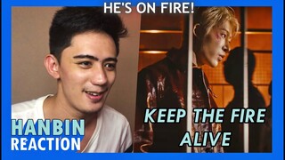 FIRST TIME REACTING to B.I 비아이 - KEEP THE FIRE ALIVE (COSMOS Message Film #1) REACTION!
