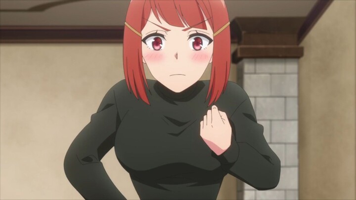 Cewe Rambut Merah Dengan Melon Besar😳