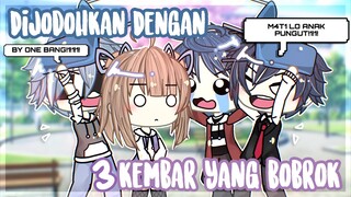 Dijodohkan Dengan 3 Kembar Yang Bobrok | Gacha Life Indonesia | Glmm Indonesia