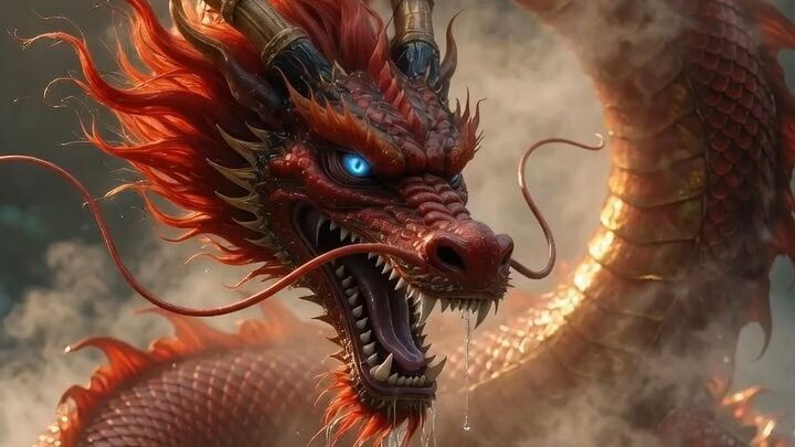 When gods still walked the earth, they rode dragons 🐉🔥