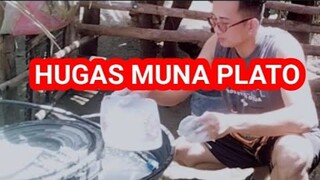 HUGAS MUNA TAYO NG PLATO