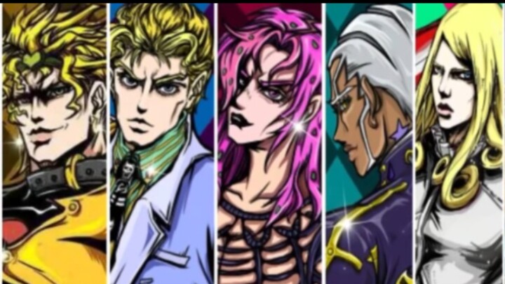 Let me introduce you to the five boss substitutes of JOJO
