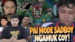 PAII MODE SADBOY MENGALAHKAN ONIC !!! ONIC VS ALTER EGO MATCH 1 - MPL S13