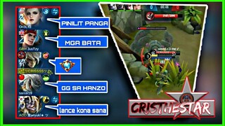 Gusion Gameplay | Binuhat Ko Mga Trashtalker Kong Kampi😂| MLBB