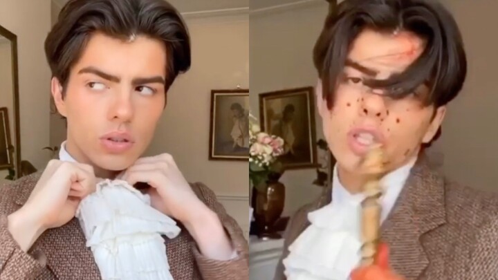 Sorry, but when you’re this good-looking, you can pretty much do whatever you want.