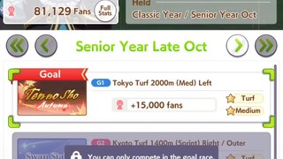 Mejiro McQueen Tenno Sho Autumn G1 Run