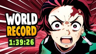How I Broke the World Record in Demon Slayer