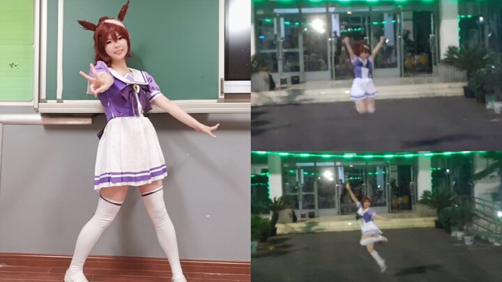 Về việc cosplayer chú chó trung học Hoàng đế Donghai nhảy theo Uma Musume: Pretty Derby Season 2 tại