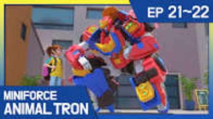 [English dub.] MiniForce Animaltron EP21~22