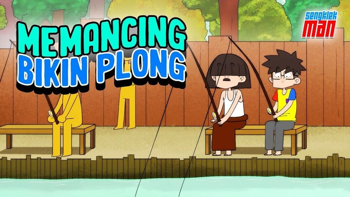 MEMANCING BISA BIKIN PLONG - kartun lucu sengklekman