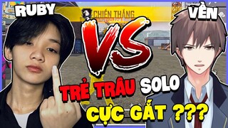 [FREE FIRE] Khi TRẺ TRÂU và TRẺ TRÂU solo với nhau, Ruby Và Vền Solo Và Cái Kết...