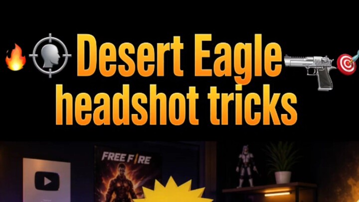 🎯 Free Fire Desert Eagle Headshot Tricks 😱🔥 | One Tap Headshot Secret!