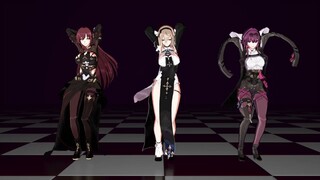 [MMD Honkai] 2 Phut Hon - Eden / Aponia / Kafka (PUBG Victory Dance)  #honkaiimpact3rd