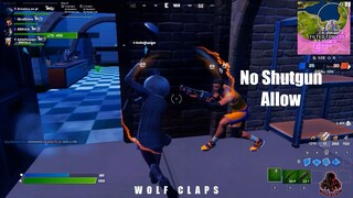 Shutgun vs Pickaxe 😂😂😂 | Fortnite Kill Meme | wolf claps