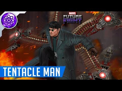 Doctor Octopus says "Hello Peter" and then the boss dies - Marvel Future Fight