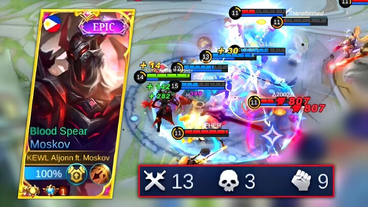 MOSKOV LAST MINUTE MANIAC - MLBB 😱