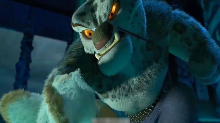 [Kung Fu Panda] Da Long has been locked up for 20 years, but his martial arts skills have improved. 