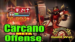 76k Carcano Vio Damage Build in G3 Guild War + Praha META Defenses (Siege Tourney) - Summoners War