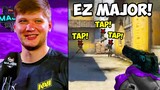 S1MPLE THINKS MAJOR WILL BE EASY?! RAIN SHOWS PERFECT AIM! CS:GO PGL Twitch Clips