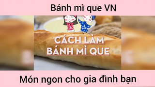 Cách làm bánh mì que