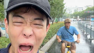 日本人带爸爸来了苏州