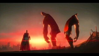 The most miserable Thanos in history, he was cut in half as soon as he appeared. The video he posted