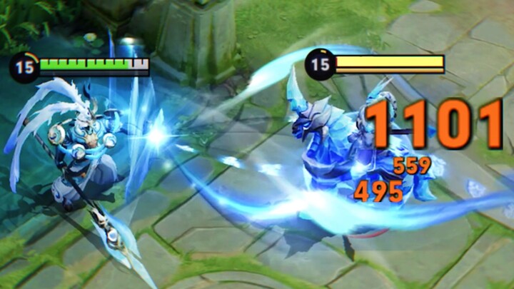 “Xuanming Divine Palm Style” Lü Bu: 90% slow effect is like a stun? This build is insane!