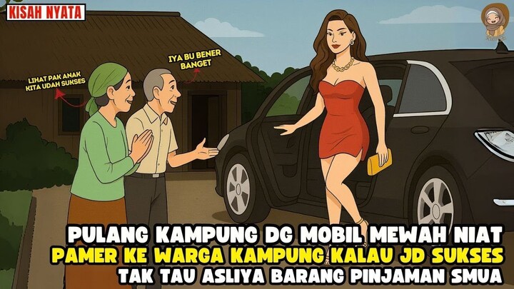 PULANG KAMPUNG BAWA MOBIL MEWAH UNTUK PAMER TAKJ TAU HASIL PINJAM  II SINETRON A