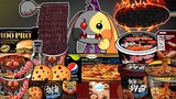 🖤 Convenience Store Black Food Mukbang - Bunzo Bunny.exe! | POPPY PLAYTIME Animation  | GHOST PEPPER