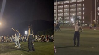 Just as I was dancing Don Quixote, I was suddenly attacked by a Kira stick...