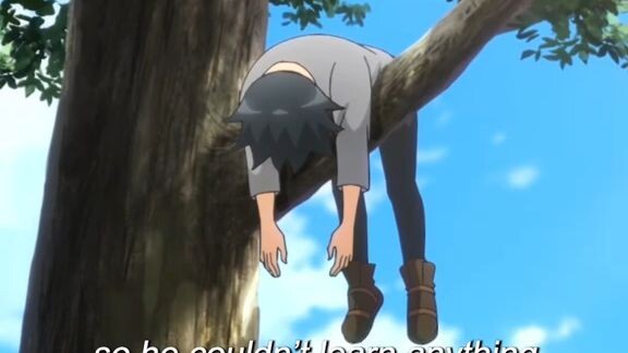 He is super strong and has a magical power