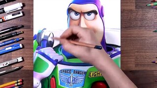 Drawing Toy Story_ Buzz Lightyear _ Part 4