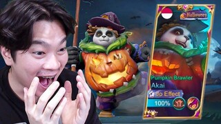 Review Skin Halloween Akai, Terlalu Gemoy Ini!  - Mobile Legends