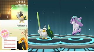 How to get Galarian Sirfetch'D and Ponyta. Hundo Galar Farfetch'd evolution!