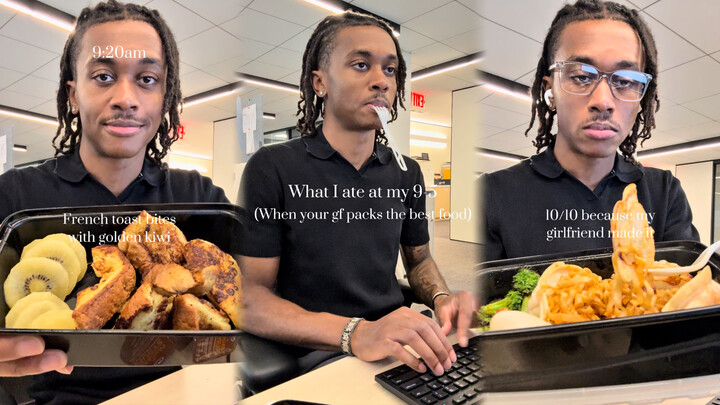 Manhattan Office Worker in the US | Workday Meal Log + Ratings