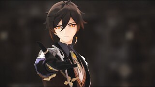 [4k/ Genshin Impact MMD] ♔ Bạn là VUA ♔ [Zhongli]