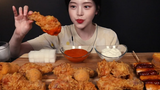 SUB) Bhc !🍗 Potato Fried Chicken Mukbang Asmr