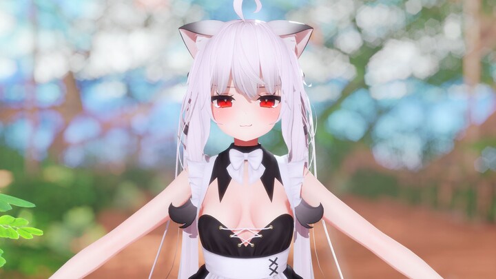 [Preset Rendering MMD] Preset Rendering Siang Hari Ray Toon Impor Lokal Satu Klik [Demo Tutorial]