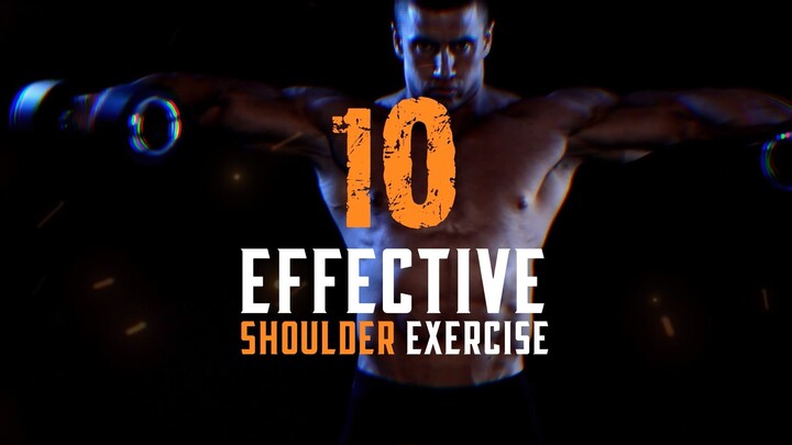 How to Grow Wider Shoulder FAST (10 BEST Workout for Wider Shoulders)