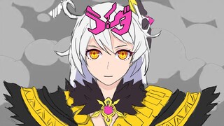 [Honkai Impact 3 handwritten] When the devil king Qiana, let's celebrate! She is the queen of all the Valkyries in one, transcending time and space, and knowing the past and the future!